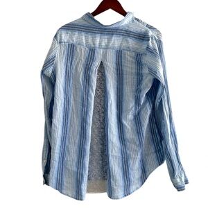 Anthropologie Stripes Button Down